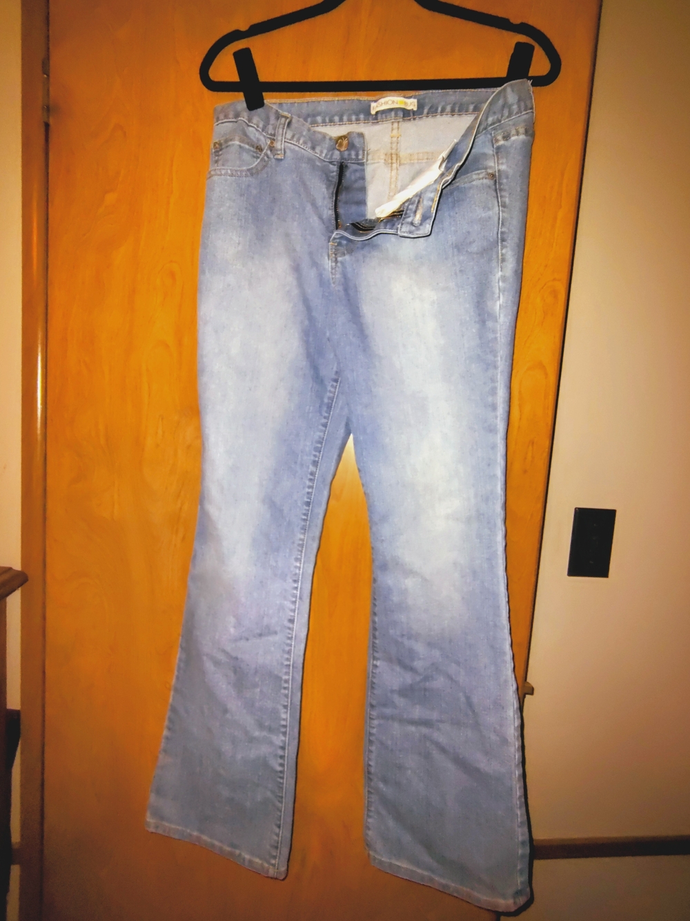 Fashion Bug Light Blue Flare Jeans